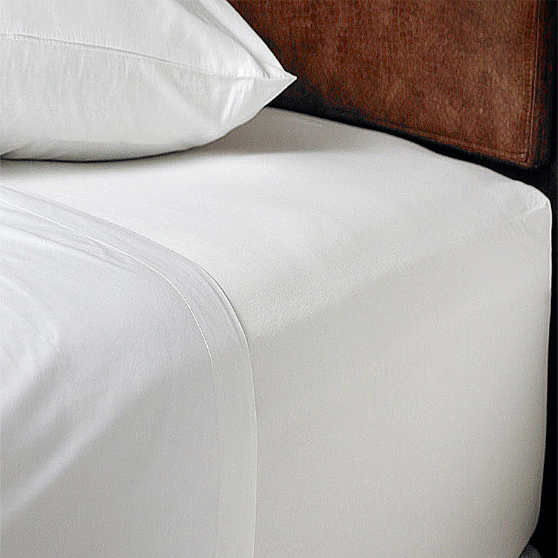 White 100% Cotton Bed Linen 200 Thread Count