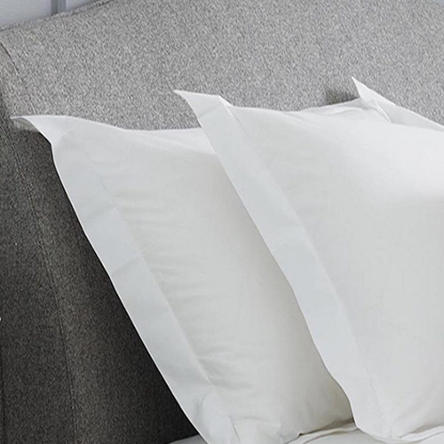Set of Luxury White Pillowcases with borders by a london brand