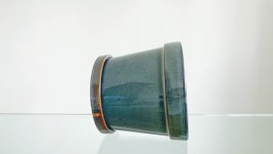 Green Vintage Ceramic Pot 19 cm